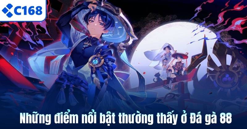 Những điểm nổi bật thường thấy ở Đá gà 88