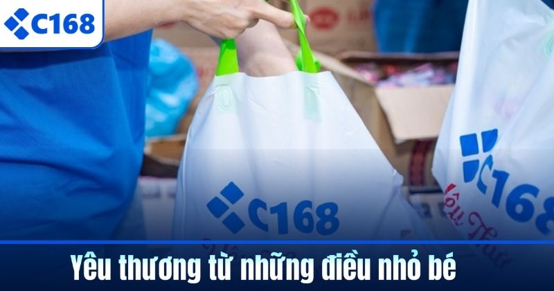 Yêu thương từ những điều nhỏ bé